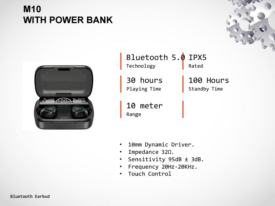 M10 WITH POWER BANK 